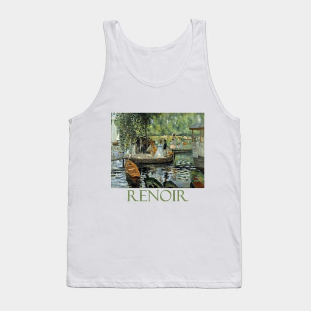 La Grenouillère by Pierre Auguste Renoir Tank Top by Naves